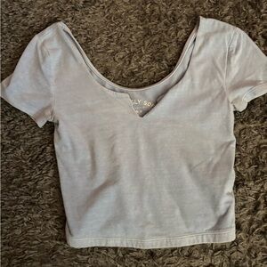 Women’s Blue Baby Tee